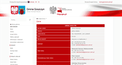 Desktop Screenshot of bip.goszczyn.pl